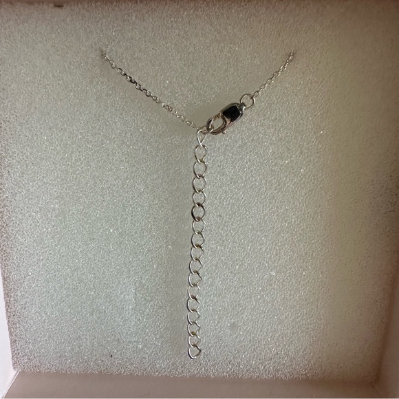 Misha Hawaii Wave Coin Necklace with CZ’s in SILVER. New and never worn. - Picture 8 of 8
